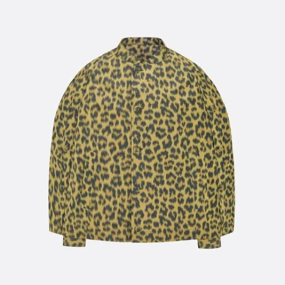 迪奥/Dior 短款斗篷 科技塔夫绸豹纹 243C424A5646_C289_T44