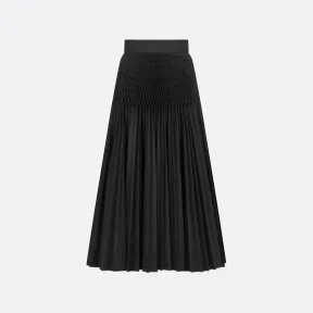 迪奥/Dior 中长百褶裙 321J01A3332-X9000
