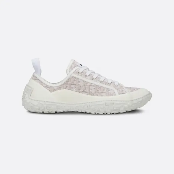 迪奥/Dior Diorizon 德比鞋 灰白色 Oblique 印花面料和白色橡胶 3SN277ZJW_H060_T38