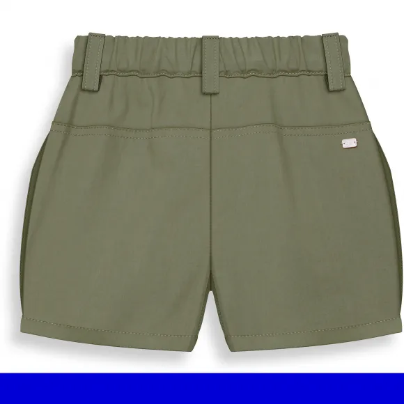 迪奥/Dior 卡其色棉府绸短裤 7EBM41SHTH Y471