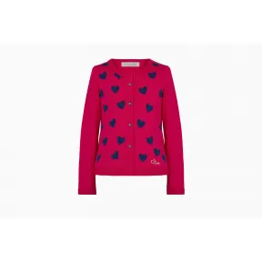 迪奥/Dior 桃红色针织开衫 8HBM14CARB Y32F