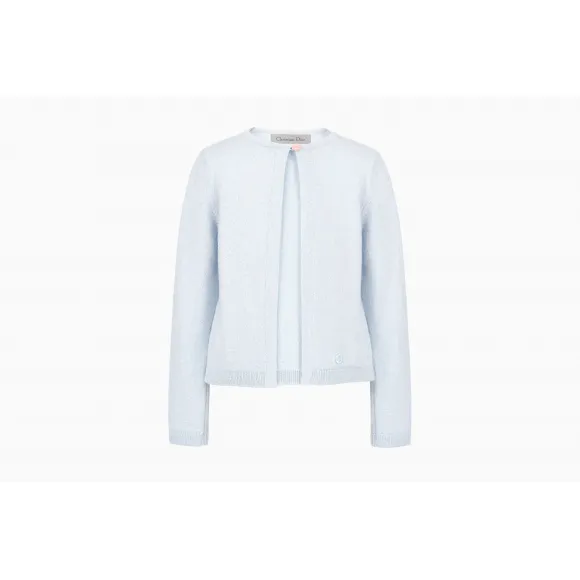 迪奥/Dior 蓝色针织开衫 8HBM14CARE Y539