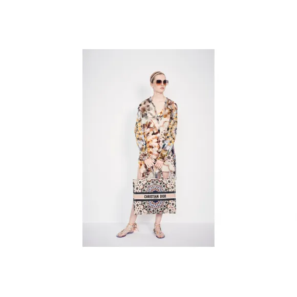 迪奥/Dior 印花纯棉帆布罩衫  921B37A3814X 9828