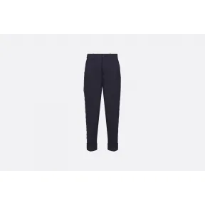 迪奥/Dior 纯棉斜纹长裤 923C126A4120 C585