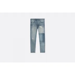 迪奥/Dior 弹力纯棉牛仔裤 963DS28TY950 C530