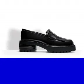 迪奥/Dior 黑色亮面小牛皮休闲鞋 KCJ332SCA S900