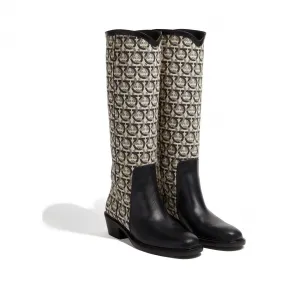 菲拉格慕/Salvatore Ferragamo Gancini女靴 01P464_705496