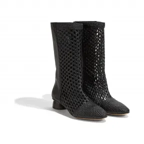 菲拉格慕/Salvatore Ferragamo 编织靴子 01P672_710827