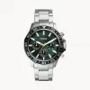 化石/Fossil Bannon Multifunction Stainless Steel Watch BQ2492