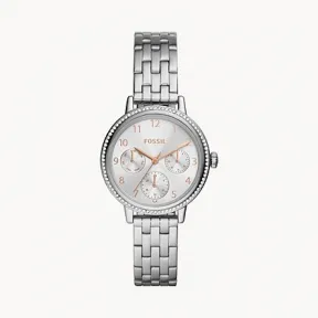化石/Fossil Reid Multifunction Stainless Steel Watch BQ3687