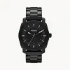 化石/Fossil Machine Black Stainless Steel Watch FS4775