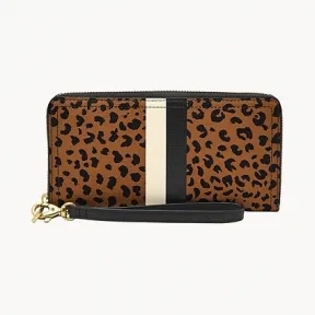 化石/Fossil Logan RFID Zip Around Clutch SL6354989