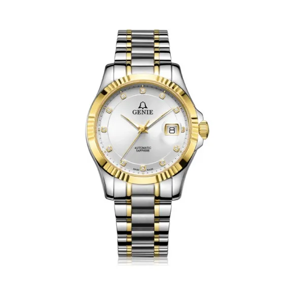 爵尼/Genie 尊特系列 316L精钢 40mm 自动机械机芯 男表 GNQ-T1827M-ADGW