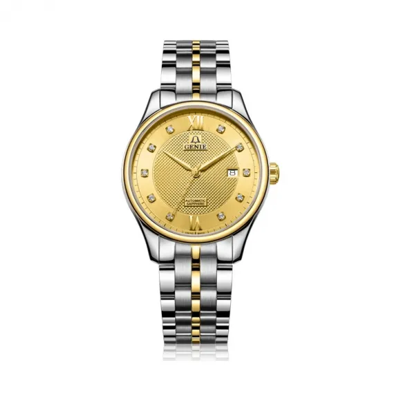 爵尼/Genie 豪仕系列 316L精钢 41mm 自动机械机芯 男表 GNQ-T1837M-ADG