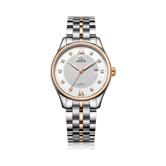 爵尼/Genie 豪仕系列 316L精钢 41mm 自动机械机芯 男表 GNQ-T1837M-ADR