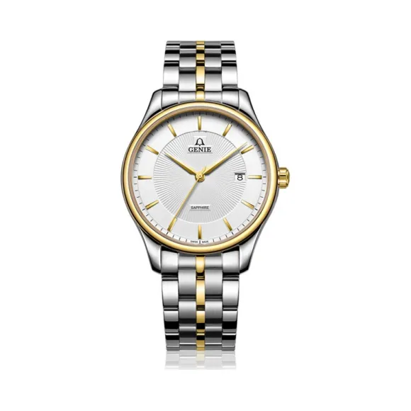 爵尼/Genie 豪仕系列 316L精钢 40mm 石英机芯 男表 GNQ-T1837M-QG