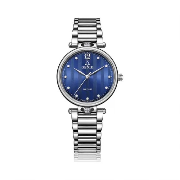 爵尼/Genie 贝拉公主系列 316L精钢 31mm 石英机芯 女表 GNQ-T2035L-QWL