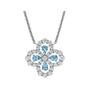 海瑞温斯顿/HarryWinston Diamond Loop海蓝宝石和钻石坠饰 PEAPRPMEL4C