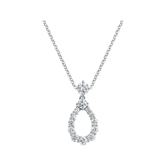 海瑞温斯顿/HarryWinston Loop中号单环钻石坠饰 PEDPPLMDLP