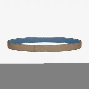 爱马仕/Hermes 橙色 双面皮腰带24毫米 H052150CADO070