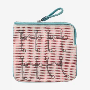 爱马仕/Hermes 红色 Carre Pocket手包 H077722CKAA