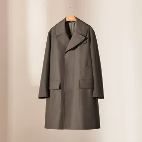 爱马仕/Hermes “Twist&poches” Alex大衣 H161300H60L50