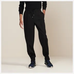 爱马仕/Hermes 黑色 Luxembourg慢跑长裤 H945140H80242