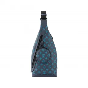 路易威登/Louis Vuitton(LV) Duo 斜背包 Monogram Shadow 皮革 - 皮具系列 M46562