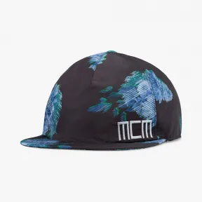 MCM 科技花卉印花鸭舌帽 MECBSSX01B2001