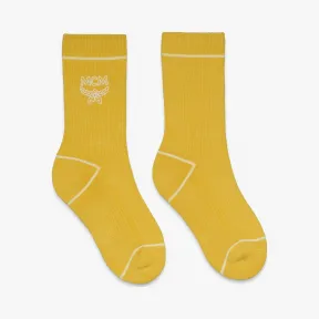 MCM 经典标志绵袜 MEZASBM01YW0ML