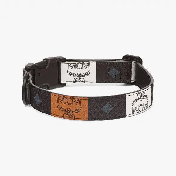 MCM Black | BLACK AND WHITE 项圈 MEZCAMM19BW00M