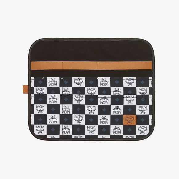 MCM Ottomar 棋盘格收纳袋 MEZCATT02BW001