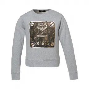 MCM 女士黄铜铭牌运动衫 MFA8AMM08EG00M