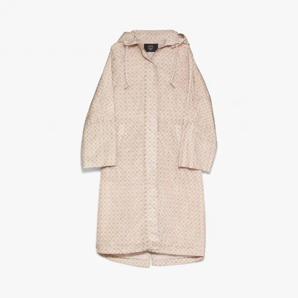 MCM 会标尼龙女式派克大衣 MFCASMM01IH040