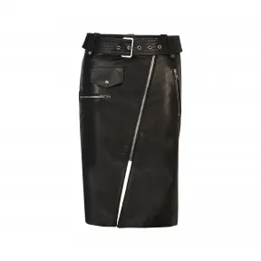 MCM 女式皮裙 MFK8SMM64BK00S