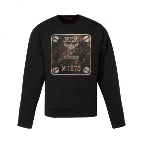 MCM 男士黄铜铭牌运动衫 MHA8AMM07BK00S