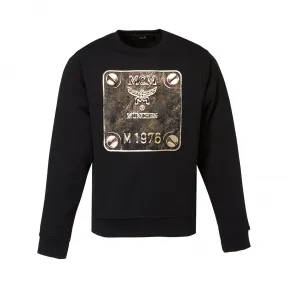 MCM 男士黄铜铭牌运动衫 MHA8AMM07BK3XL