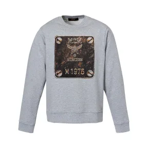 MCM 男士黄铜铭牌运动衫 MHA8AMM07EG0XL