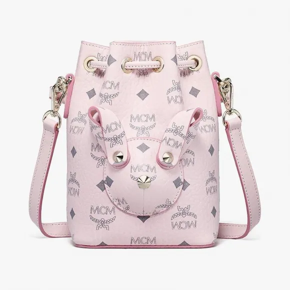 MCM MCM动物园系列Visetos兔子水桶包 MWDBSXL02QH001