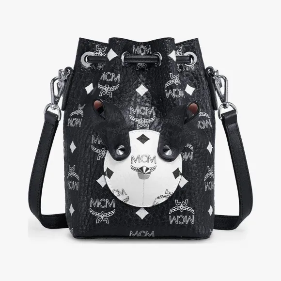 MCM MCM动物园系列Visetos兔子水桶包 MWDBSXL04BV001