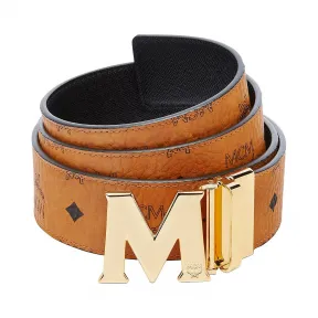 MCM Claus M 1.75  Visetos 双面腰带 MXB6AVI04CO001