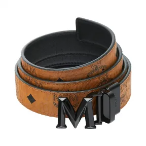 MCM Claus Visetos 3D M 字双面皮带 MYB9SVI33CO001