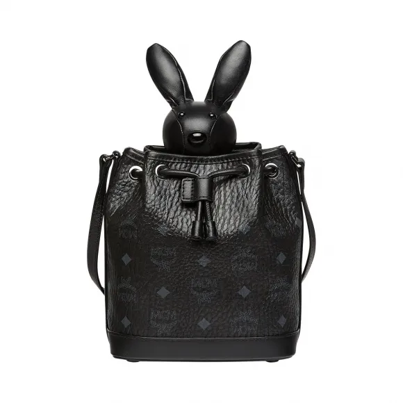 MCM MCM Zoo Rabbit Drawstring in Visetos MYZ8AXL45BK001