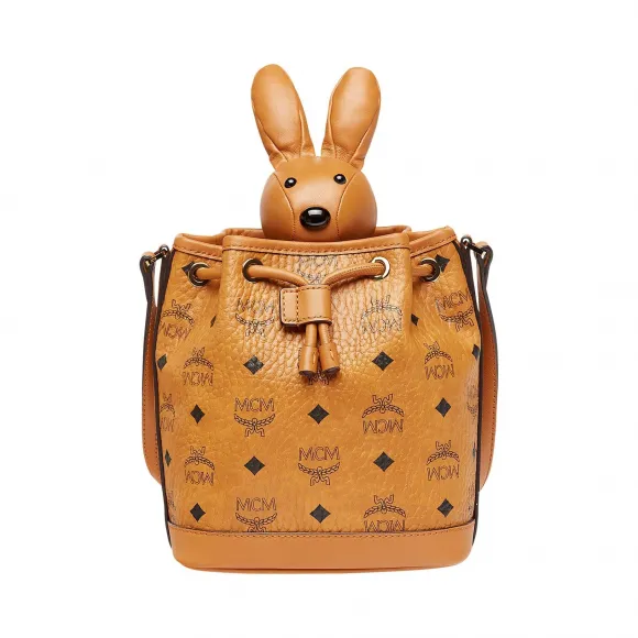 MCM MCM Visetos 可爱小兔抽绳包 MYZ8AXL45CO001