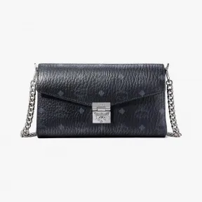 MCM Visetos皮革Millie斜背包 MYZ9SME05BK001