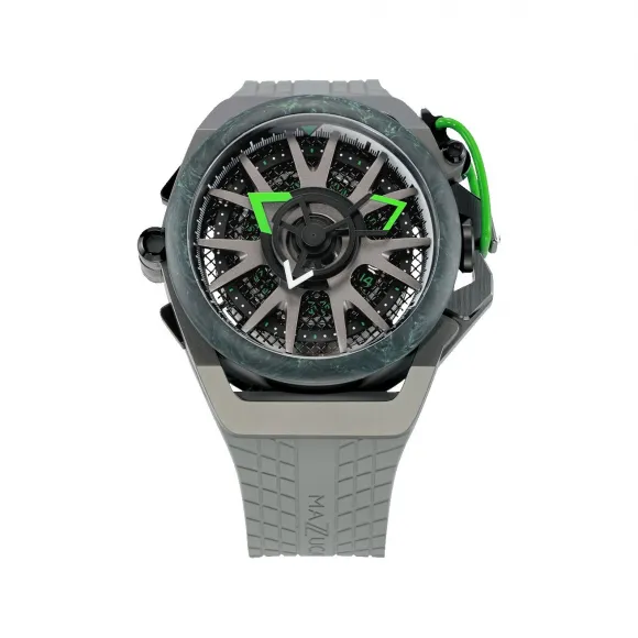 魔舵/Mazzucato 48 MM 碳纤维 自动机械+石英机芯 男表 RIM-F1-GY361