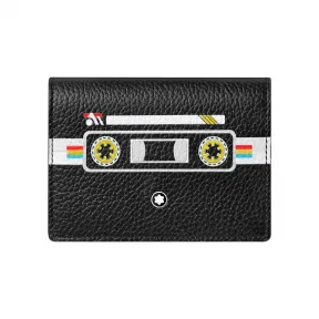 万宝龙/Montblanc 大班软皮粒纹系列名片夹，饰有混合磁带图案 U0123737