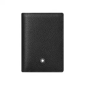 万宝龙/Montblanc 大班软皮粒纹系列名片夹 带纸币隔层 U0126259