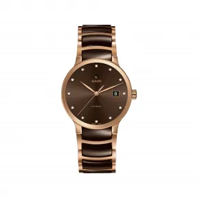 雷达/Rado Rado瑞士雷达表Centrix晶萃系列自动机械镶钻腕表 自动机械腕表 男表 R30036752