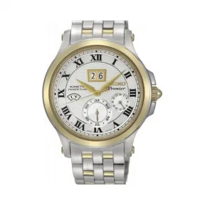 精工/Seiko Premier系列 不锈钢 人动电能 男表 SNP094J1